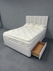 Ex Display 5'0" King Size Ouse Mattress 2 Drawer Base & Headboard